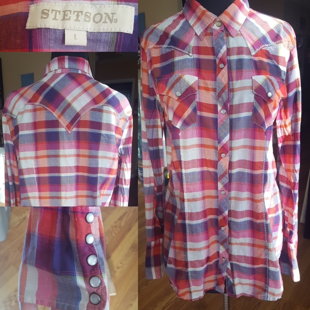 Flannel plaid shirt